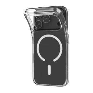 Etui Puro 0.3 MAG Ultra-Slim TPU kompatybilne z MagSafe na iPhone 17 Pro - przezroczyste