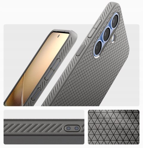 Etui Spigen Liquid Air plecki szare do Samsung Galaxy S25
