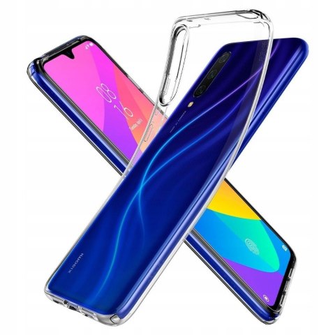 Etui plecki Spigen Liquid Crystal do Xiaomi Mi 9 Lite Mi A3 Lite Bezbarwne