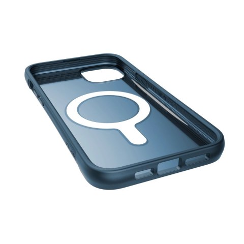 Raptic X-Doria Clutch Built Case etui iPhone 14 Plus z MagSafe pokrowiec plecki niebieski