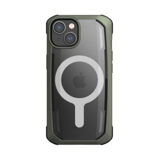 Raptic X-Doria Secure Case etui iPhone 14 Plus z MagSafe pancerny pokrowiec zielony