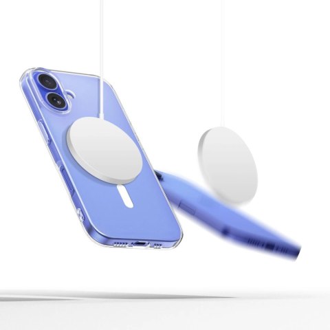 Etui Tech-Protect FlexAir MagSafe na iPhone 16 - przezroczyste