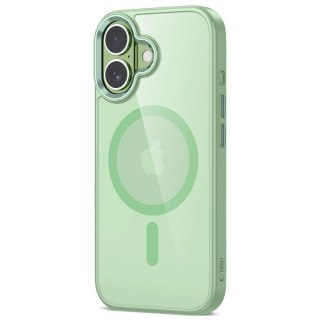 Etui Tech-Protect MagMat MagSafe na iPhone 17 - przezroczysto-zielone