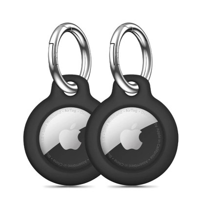 Etui Tech-Protect Rough 2-pack na Apple AirTag - czarne