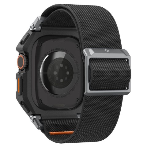 SPIGEN LITE FIT PRO & TEMPERED GLASS APPLE WATCH ULTRA 1 / 2 / 3 (49 MM) MATTE BLACK