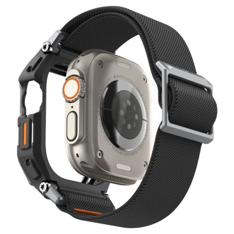 SPIGEN LITE FIT PRO & TEMPERED GLASS APPLE WATCH ULTRA 1 / 2 / 3 (49 MM) MATTE BLACK