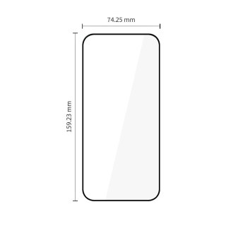 SZKŁO HARTOWANE TECH-PROTECT GLASS FIT+ 2-PACK XIAOMI 17T PRO BLACK