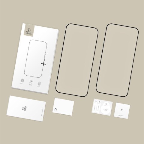 SZKŁO HARTOWANE TECH-PROTECT GLASS FIT+ 2-PACK XIAOMI 17T PRO BLACK