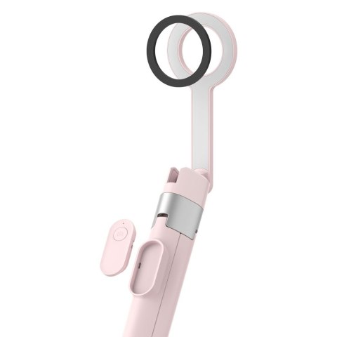 TECH-PROTECT L10S MAGSAFE BLUETOOTH SELFIE STICK TRIPOD PINK/GREY