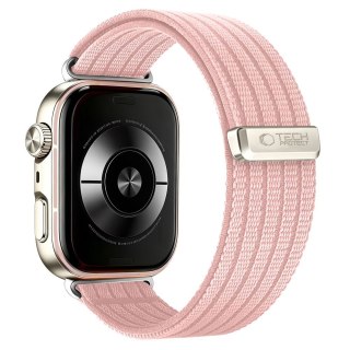 TECH-PROTECT NYLON HUAWEI WATCH FIT 3 / 4 / 4 PRO / 5 / 5 PRO LIGHT PINK