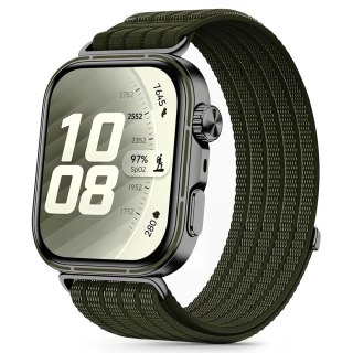 TECH-PROTECT NYLON HUAWEI WATCH FIT 3 / 4 / 4 PRO / 5 / 5 PRO MILITARY GREEN