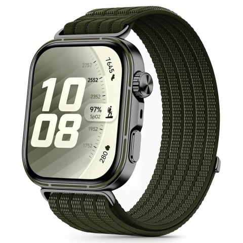 TECH-PROTECT NYLON HUAWEI WATCH FIT 3 / 4 / 4 PRO / 5 / 5 PRO MILITARY GREEN