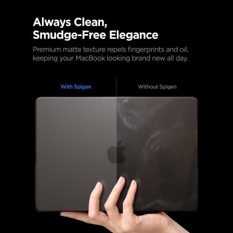 SPIGEN AIRSKIN MACBOOK PRO 14 M1-M5 PRO / M5 PRO MAX 2021-2026 FROST BLACK
