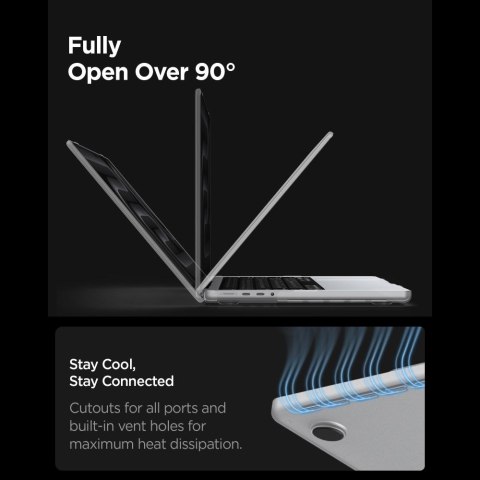 SPIGEN AIRSKIN MACBOOK PRO 14 M1-M5 PRO / M5 PRO MAX 2021-2026 FROST CLEAR