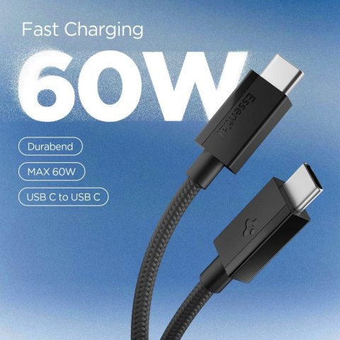 SPIGEN EB6015CC ESSENTIAL TYPE-C CABLE 60W 150CM BLACK