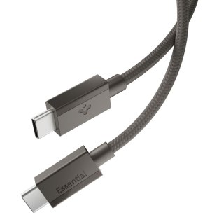 SPIGEN EB6015CC ESSENTIAL TYPE-C CABLE 60W 150CM GUNMETAL