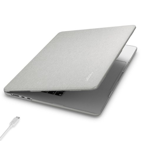SPIGEN URBAN FIT MACBOOK AIR 13 M2-M5 2023-2026 HEATHER GREY