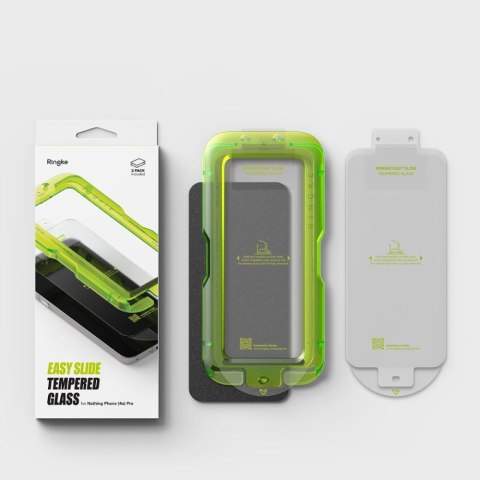 SZKŁO HARTOWANE RINGKE EASY SLIDE 2-PACK NOTHING PHONE 4A PRO CLEAR