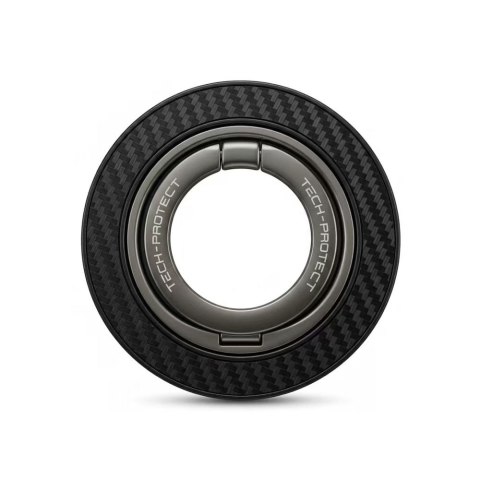 TECH-PROTECT MMR800 MAGNETIC MAGSAFE PHONE RING CARBON BLACK