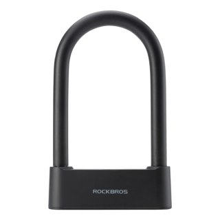 Zapięcie rowerowe Rockbros 32210818001 SMART z czytnikiem linii papilarnych i łącznością Bluetooth - czarny
