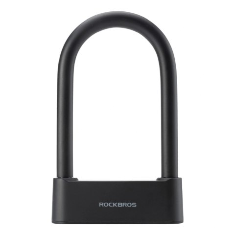 Zapięcie rowerowe Rockbros 32210818001 SMART z czytnikiem linii papilarnych i łącznością Bluetooth - czarny