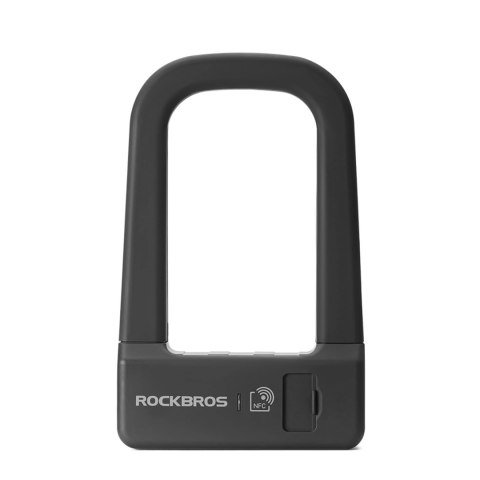 Zapięcie rowerowe Rockbros RBNS1 SMART z czytnikiem NFC - czarne