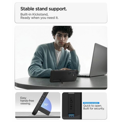 Etui Spigen Tough Armor Mag MagSafe na Samsung Galaxy S26 - czarne