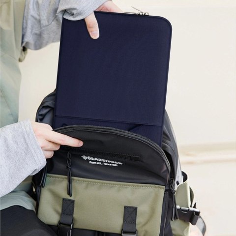 Etui Tech-Protect Sleevy Laptop 13-14 - granatowe