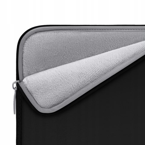 Etui na laptopa Tech-Protect Neoslim 13-14 cali czarny + torba na akcesoria