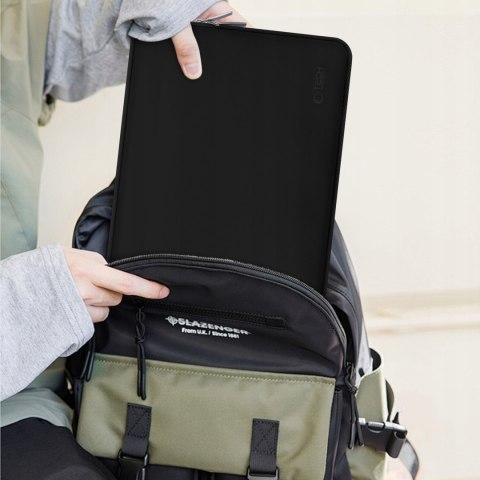 Etui na laptopa Tech-Protect Neoslim 13-14 cali czarny + torba na akcesoria