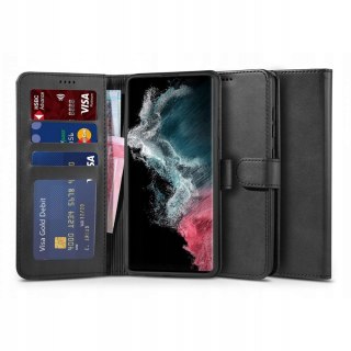 Etui z klapką Braders do Samsung Galaxy S22 Ultra czarny
