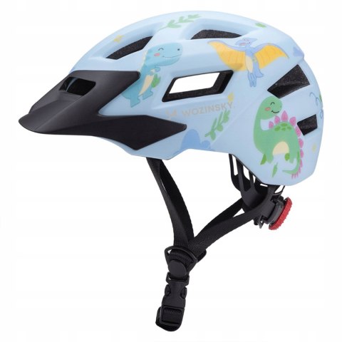 Kask Dziecięcy na Rower XS Regulowany Lekki Bezpieczny Wentylowany Daszek