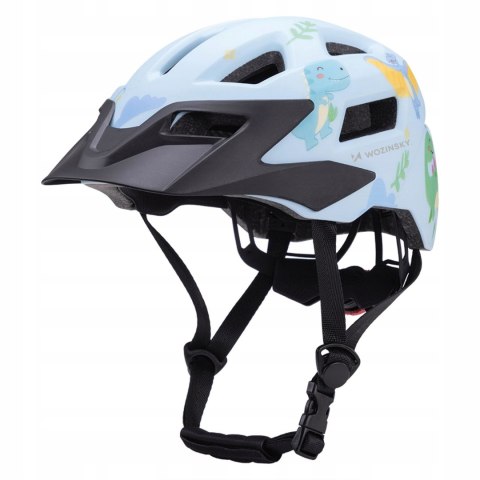 Kask Dziecięcy na Rower XS Regulowany Lekki Bezpieczny Wentylowany Daszek