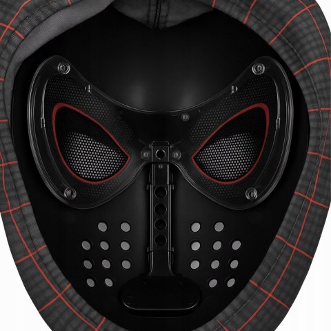 Maska na twarz Maska Ruchome Oczy Spiderman tkanina pająk czarny Braders