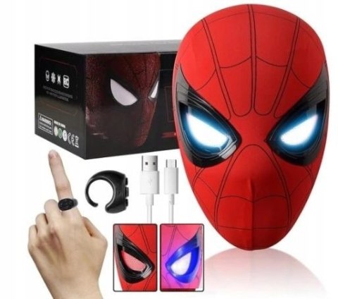 Maska na twarz SPIDERMAN MASKA Braders tkanina super bohater