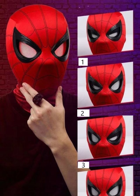 Maska na twarz SPIDERMAN MASKA Braders tkanina super bohater