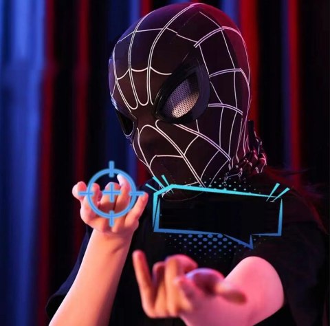 Maska na twarz Spider-man plastik