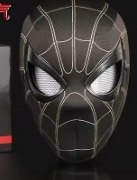 RUCHOME OCZY MASKA SPIDERMAN VENOM SYMBIOTE PLASTIK COSPLAY BLACK HALLOWEEN