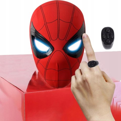 Spiderman Maska Na Twarz Oczy Są Ruchome Hero Maska Cosplay Dzieci/dorośli