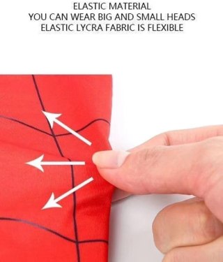 Spiderman Maska Na Twarz Oczy Są Ruchome Hero Maska Cosplay Dzieci/dorośli