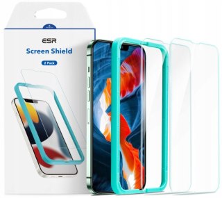 Szkło hartowane ESR do Apple IPHONE 13 / 13 PRO / 14 / 16e / SE 2025 2 szt.