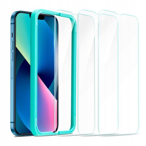 Szkło hartowane ESR do Apple IPHONE 13 / 13 PRO / 14 / 16e / SE 2025 3 szt.