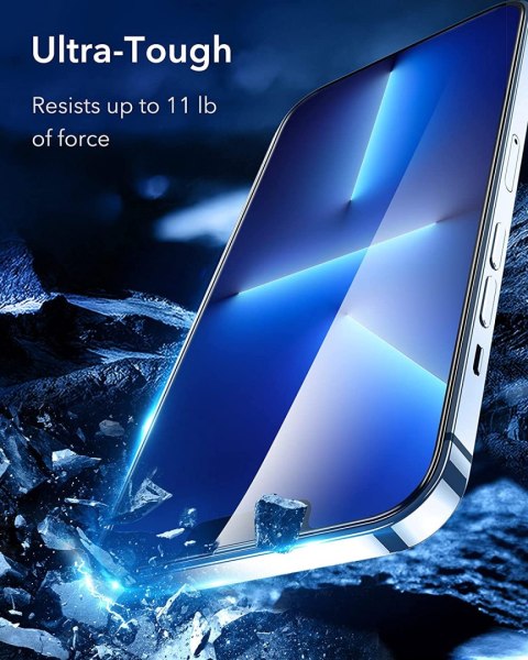 Szkło hartowane ESR do Apple IPHONE 13 / 13 PRO / 14 / 16e / SE 2025 3 szt.