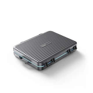 Etui Orico PHCD na karty pamięci i nośniki danych Black 2.5" SSD 2.5" HDD M.2 SSD SD Micro SD CompactFlash czytniki kart - czarn