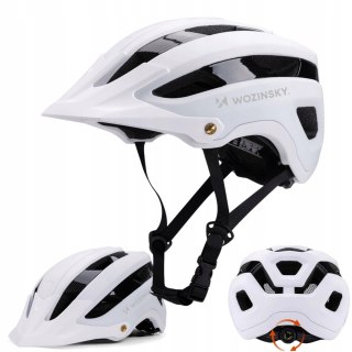 KASK ROWEROWY MTB LEKKI WYGODNY Z WENTYLACJĄ REGULOWANY SPORTOWY 57-62 cm