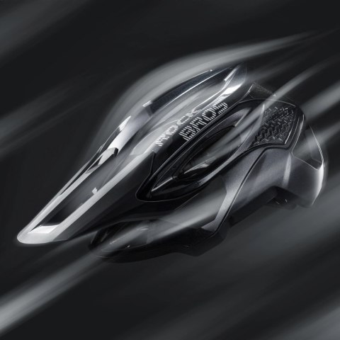 Kask rowerowy Rockbros LK-99 na rower górski z regulowanym daszkiem i zapięciem magnetycznym 58-62 cm - czarny