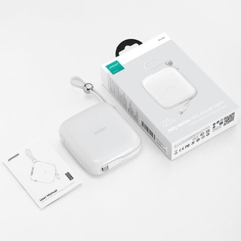 Powerbank Joyroom JR-L005 10000mAh Lightning USB-A - biały