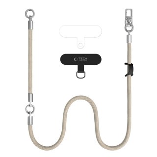 TECH-PROTECT C10S ROPE CROSSBODY & WRIST DESERT BEIGE/TITANIUM