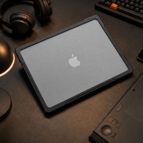 TECH-PROTECT VELAR MACBOOK AIR 13 M2-M5 2023-2026 BLACK/MATTE CLEAR