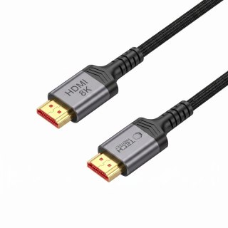 TECH-PROTECT ULTRABOOST CABLE HDMI 2.1 4K 120HZ / 8K 60HZ 100CM BLACK